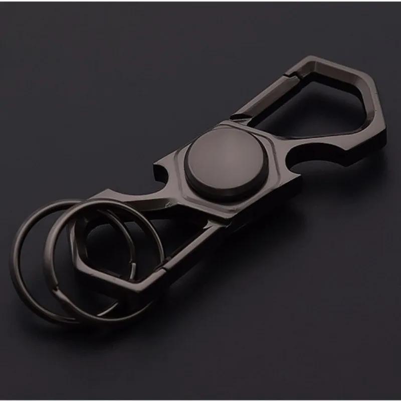 

Keychain Fidget Spinner Edc Metal Relieve Stress Reducing Toys Bottle Opener Spinning Top Gyroscope Antistresse Cool Things Gift