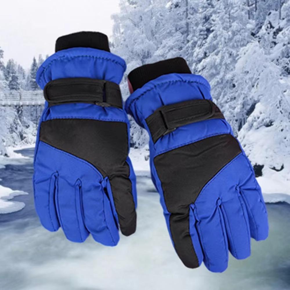 Warm Children Gloves Thicken Winter Mittens High Quality Kids Ski Gloves