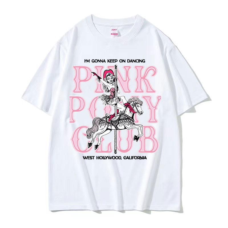 

Футболка Limited Chappell Roan Pink Pony Club з принтом Midwest Princess Tour 2024, чоловічий одяг, вінтажна футболка, топи S