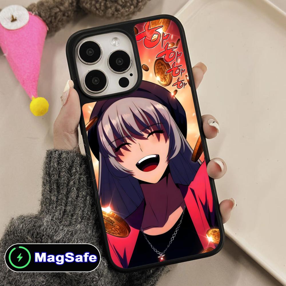 Alice Von Ataraxia Mobile Phone Case for iPhone 17 16 15 14 13 12 11 Air Pro Max Plus Magsafe Matte Surface Colorful Cover Cover