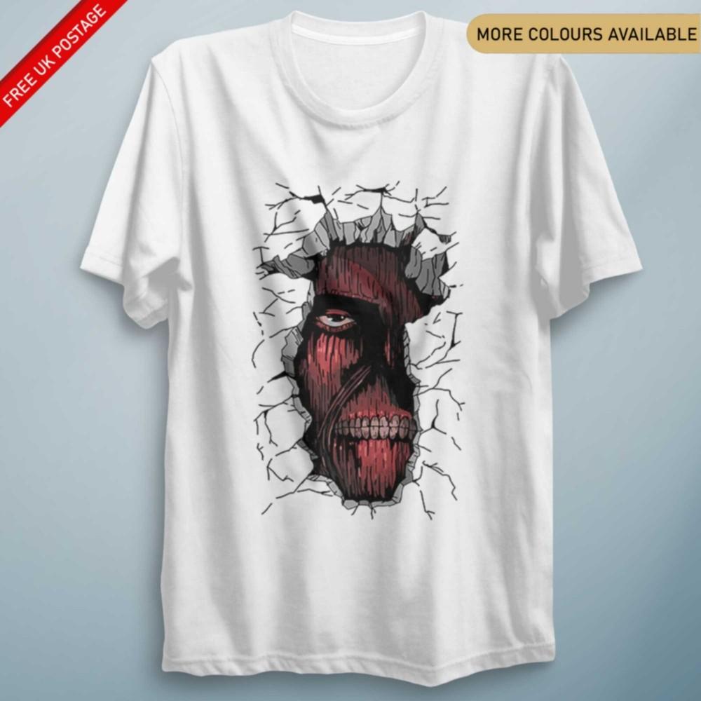 Watching Titan T Shirt Unisex Adult Anime Shirt Anime Lover Kids Anime Merch S