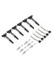 6 Ignition Coils+Connectors+Spark Plug UF487 90919-02251 For Toyota Sienna 3.5L