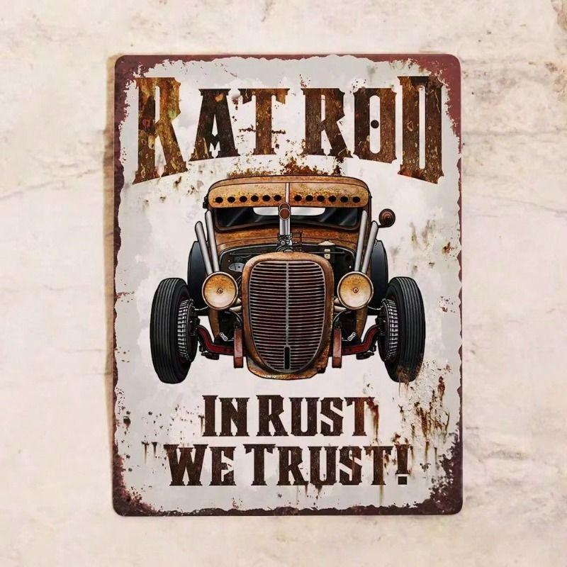 

Vintage Metal Tin Sign Wall Art Retro Poster Decorative Plaque