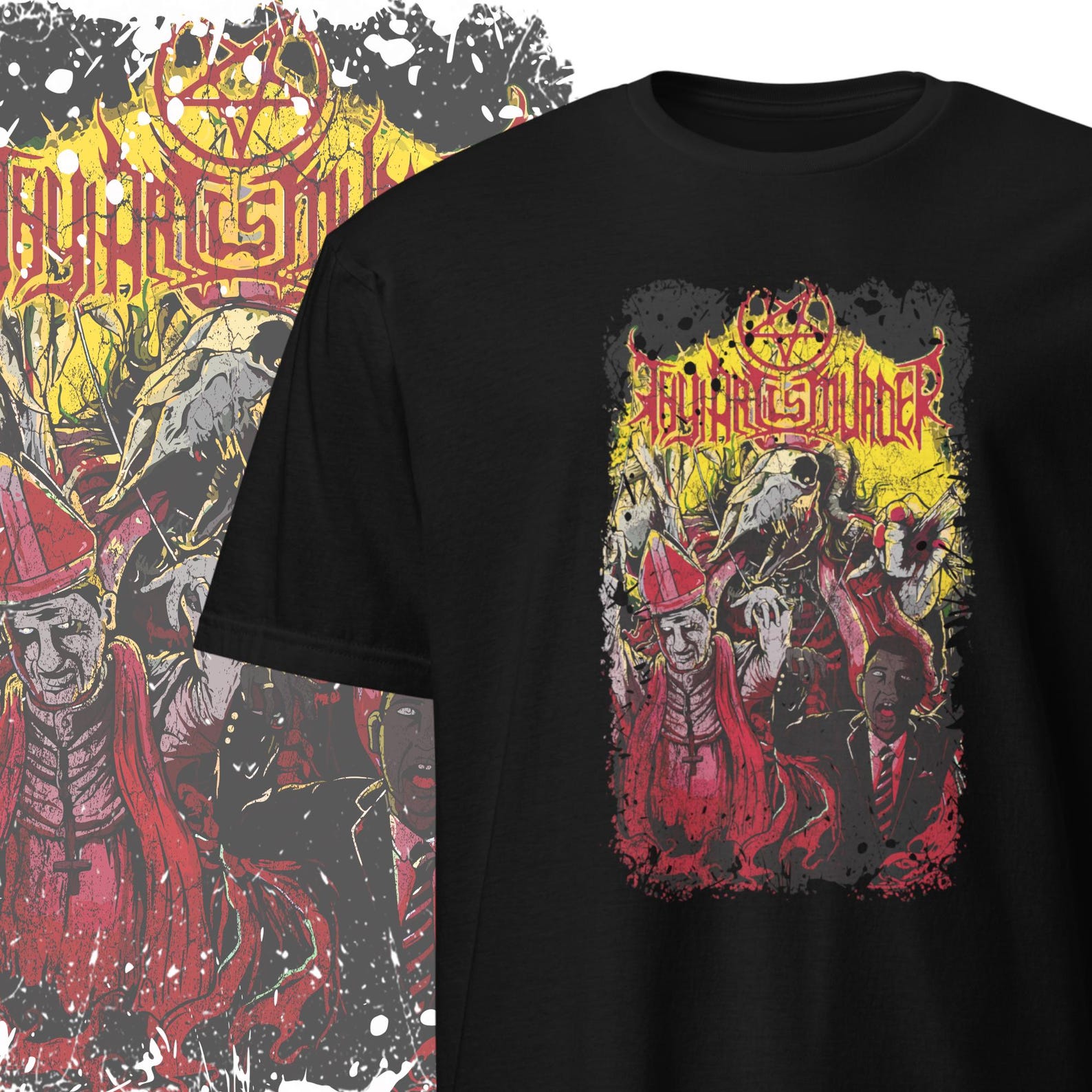 Футболка Thy Art Is Murder Металл Мерч S