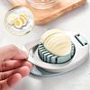Stainless Steel Egg Slicer 2 In 1 Boiled Egg Cutter Sharp Wire Mushroom Slicer