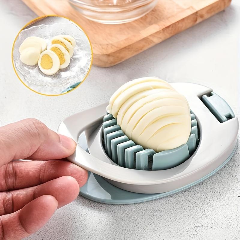 Stainless Steel Egg Slicer 2 In 1 Boiled Egg Cutter Sharp Wire Mushroom Slicer