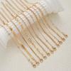 11 Pcs/Set Chic Snake Chain Bracelet Set for Women Boho Simple Elegant Heart Geometric Chain Vacation Date Casual Jewelry Gifts