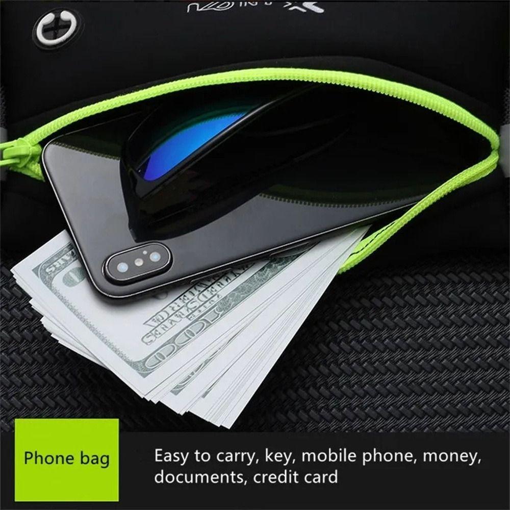 With Water Bottle Marathon Running Bag Running Belt Sports Phone Bag Running Waist Bags  Men Women