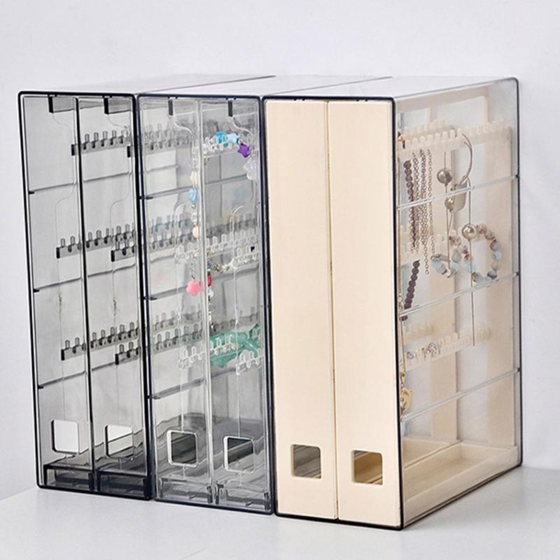 Scatole Organizer per Gioielli Multi Strato Sezioni Multiple Scatola per Gioielli Elegante Supporto per Gioielli per un'Organizzazione Efficiente