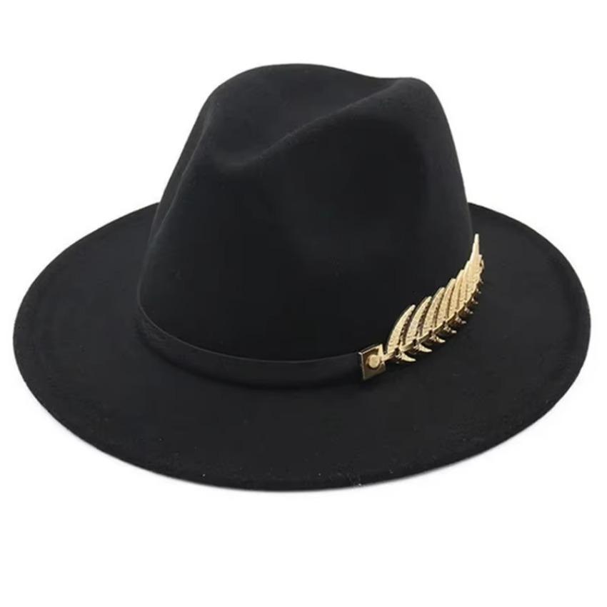 1 Pcs New Fashion Unisex Men Women Hat Woolen Wide Brim Jazz Cap Hats Hats for Women Sombrero Cawboy Fedora