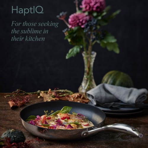 SCANPAN HaptIQ Frying Pan, Silver, 26cm Diameter, 6001002600