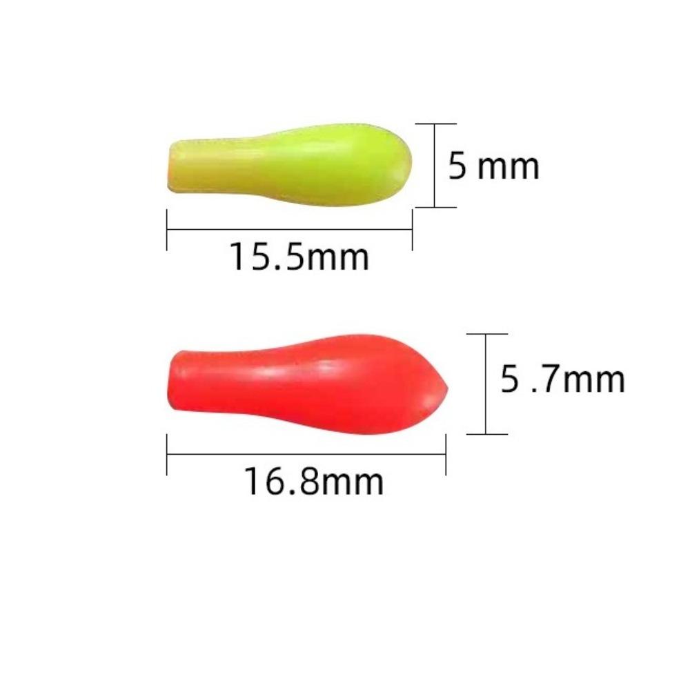 100pcs Connectors Parts Drift Tail Floats 100pcs Pack Fishing Tackle Accessories  Freshwater Fishing