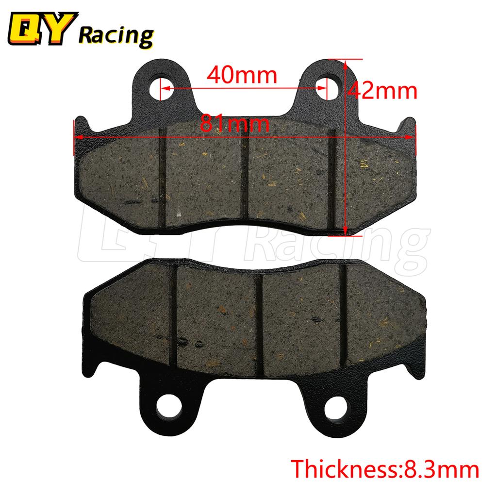 Motorcycle Front & Rear Brake Pads for Yamaha YFZ450 YFZ 450 ATV YFZ450R YFZ 450R 06-15 YFM700 Raptor YFM 700 YFM 700R 2013-2018