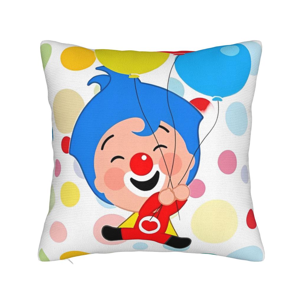 SSimon Cat Square Pillow Cases Cartoon Humorous Cat Cushion Cover Zippered Decorative Throw Pillow Case Cover for Home x