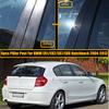 Fit For BMW 1 Series E81/E82/E87/E88 Hatchback 2004-2013 Glossy Black Pillar Posts Door Window Moulding Trim Sticker Decal Cover