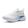 Anta Lingyun Comfortable Versatile Simple Non-Slip Breathable Low-Top Casual Running Shoes Men sneaker White Blue 912525502-2
