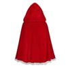 With Oversized Hood Overcoats Lace-up Vintage Hooded Cape Creative Gift Halloween Hooded Cloak