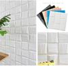 5-10Pcs 3D Effect Self-Adhesive Waterproof Foam Brick Wallpaper Loosely Pasted To Create Anti-Collision Bedroom Wall Quality