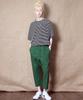 Deumakeu Unisex Linen Loose Baggy Fit Pants Khaki
