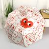 1pc Heart Characters Automatic Open/Close Umbrella Compact Folding Umbrella, All-Season Portable Umbrella for Women/Men F1124242