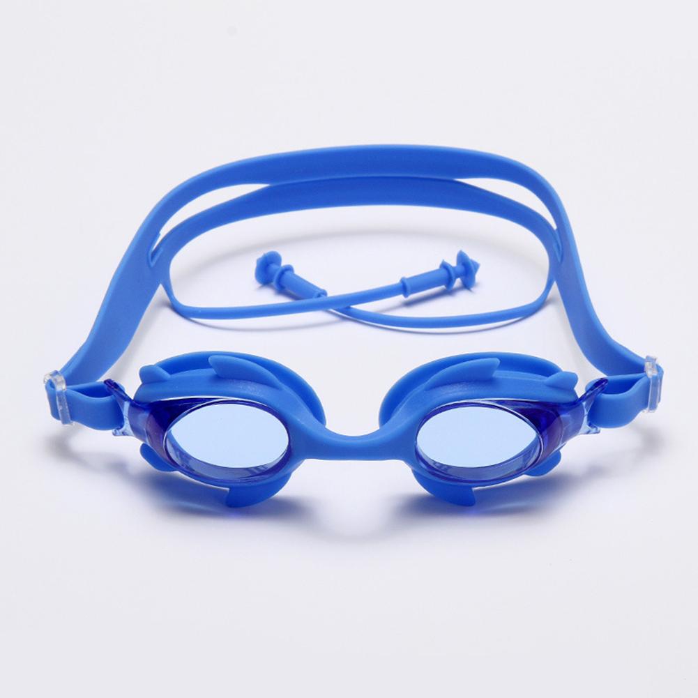 Children Swimming  Goggles With Earplugs 4511 Anti-fog Waterproof Diving Glasses