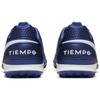 Nike Tiempo Legend 8 Pro Round Toe Lace-Up Turf Soccer Shoes Men Soccer Shoes Blue AT6136-414