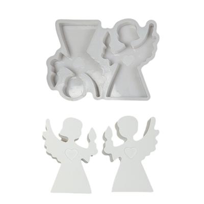 Elegant Heavenly Inspired Silicone Molds for Handmade Decorations Boy and Girl Figurines Ornament Mould Jewelry Mould