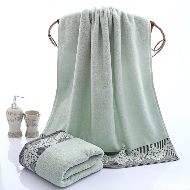 Quick-Drying, Absorbent, No-Shed, Thickened Unisex Bath Towel - 100% Pure Cotton for Adults