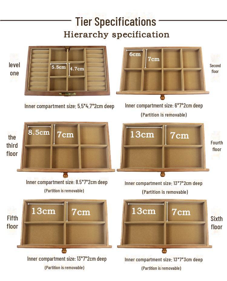 Solid Wood Princess-Style Jewelry Box with Lock - Elegant European and Korean Design, Perfect for Wedding Gifts