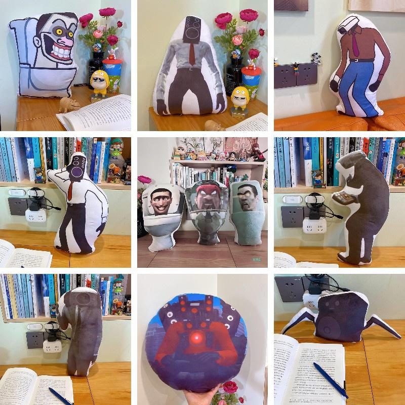 Cartoon Toilettenmann Plüschtier Mit Sound Ideal Für Säuglinge Und Kleinkinder 35cm