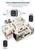 Self-Powered Wireless Doorbell, Long-Range Remote, Waterproof Call Bell for Home & Elderly