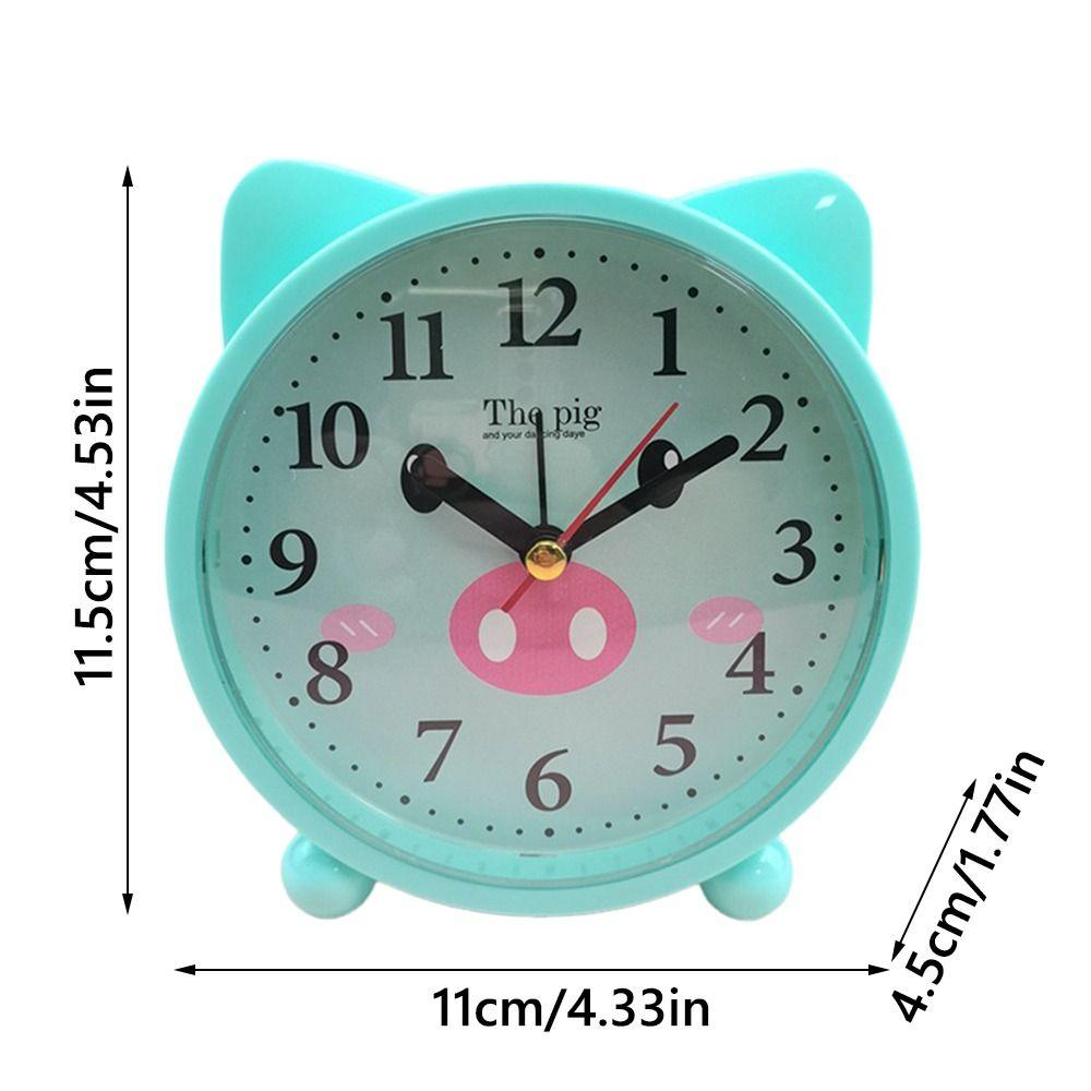 Retro Style Bedside Clock Multi-color Home Decorations Clock Clock Decoration Ornaments  Bedroom