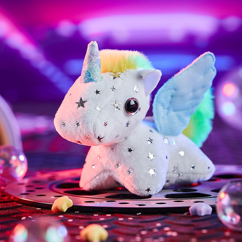 Internet Celebrity Unicorn Plush Toy Pendant - Xiaohongshu Style