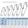 Stainless Steel Sea Fishing Safety Pin Quick Connector with Strong Pull Force - Open & Closed Eye Options