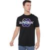 K-Pop Demon Hunters Unisex Adult Huntr/X Pastel Logo T-Shirt