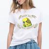 Lovely Rainbow Birds Cockatiel Parrot Graphic T Shirt Unisex Summer White Short Sleeve Tshirt Cute Top Female Tshirt Clothes