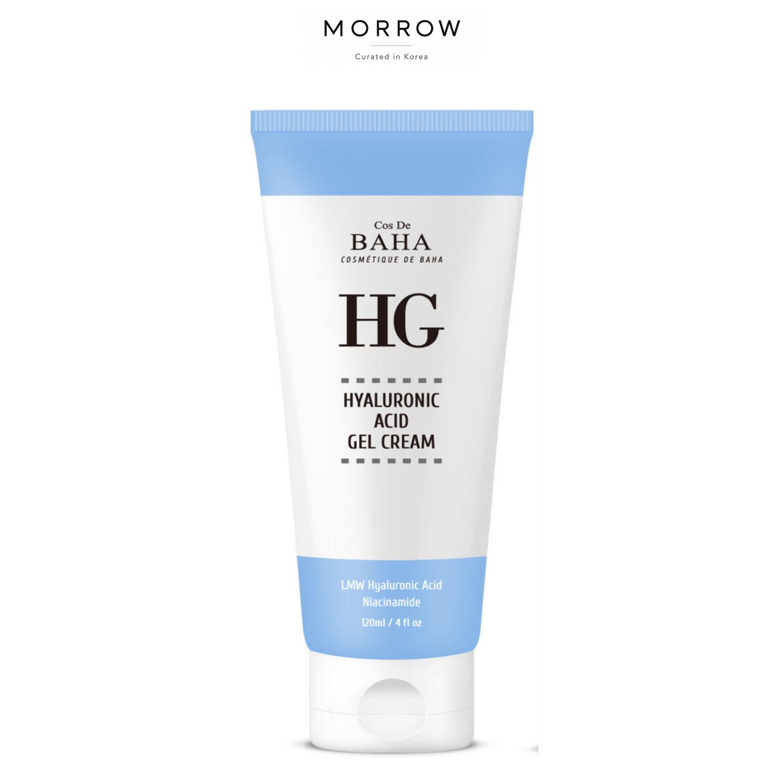 COS DE BAHA HG 7-Type Hyaluronic Acid Gel Cream Deep Hydration & Soothing Care 120ml 120ml 1EA