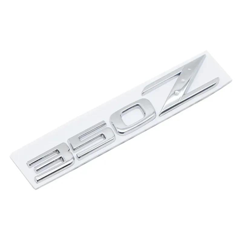 350Z 370Z Letters Rear Trunk Emblem Badge For GTS GTR  Z Z3 Z34 Teana Car Modification Stickers Decals 3D Metal