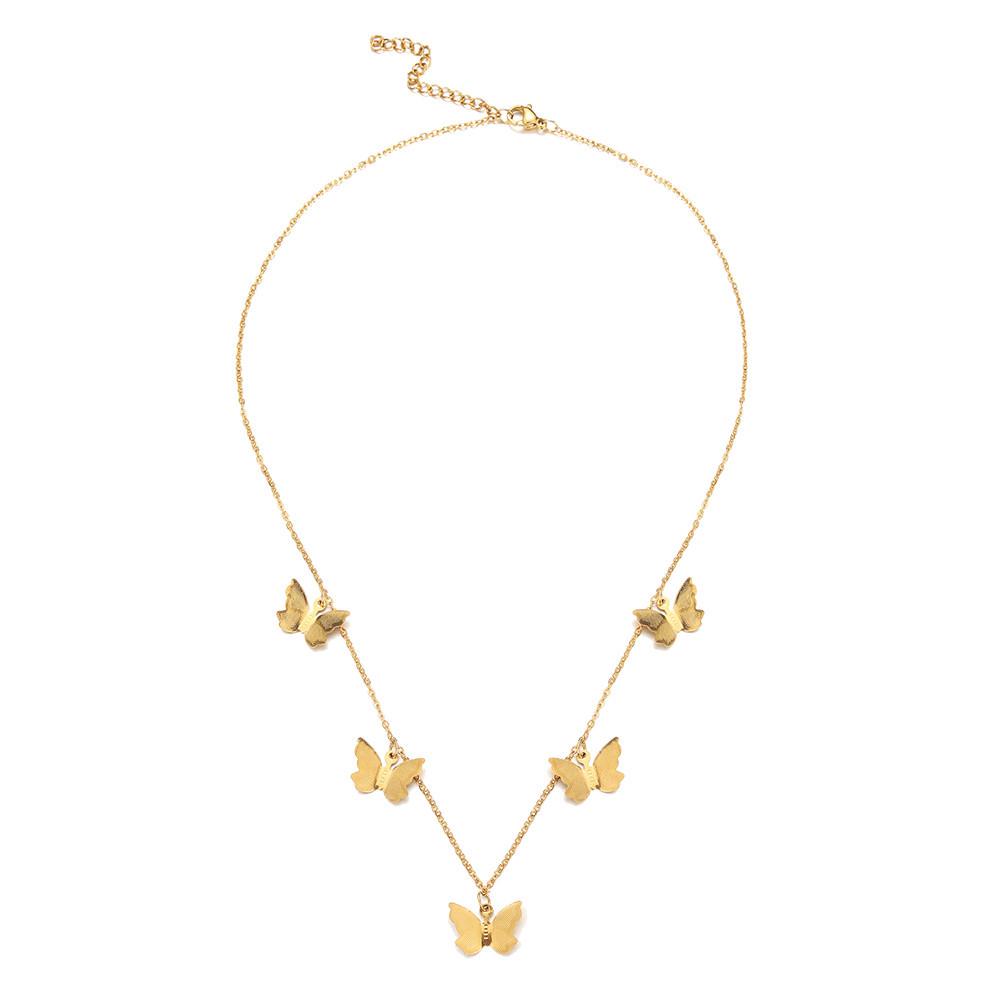 

Элегантное ожерелье с кисточкой в виде бабочки и звезды - Женский роскошный чокер-цепочка для ключицы