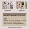 Punch-Free Felt Wall Sticker Display: Cork Board & Photo Background for Living Room Décor