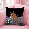 B-Bojack Horseman Cushion Cover Comfortable Reversible Pillow Cover Ideal For Car Sofa Bedroom & Beyond