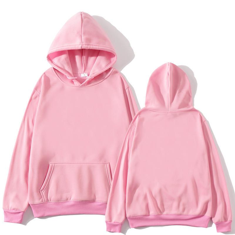 Hoodies Sweatshirts Unisex Men's Women's Autumn Winter Versatile Fleece Hoodie Simple