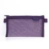 Simple Transparent Double Mesh Bag Pencil Case Office Student Pencil Cases Nylon Kalem Kutusu School Supplies Pen Box