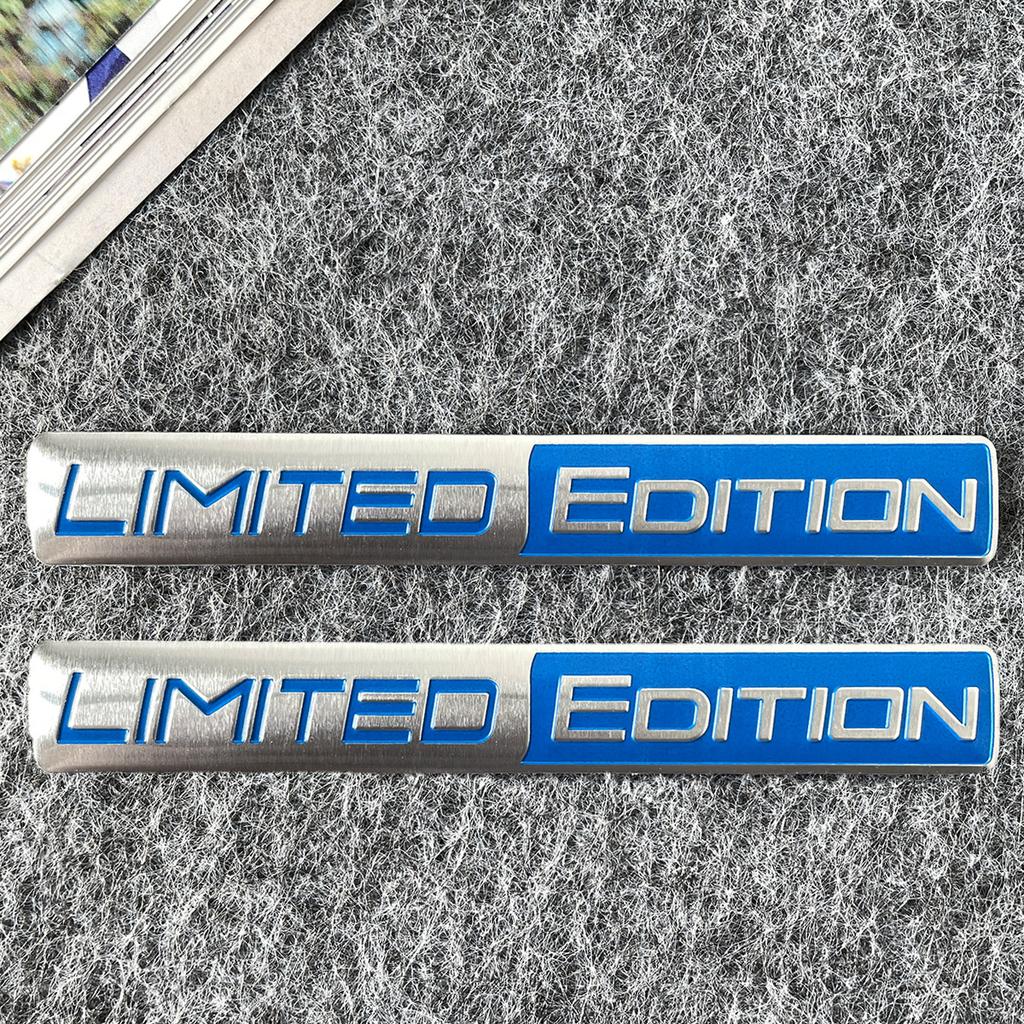 1pcs New LIMITED EDITION Emblem  Car Sticker 3D Aluminium Alloy Material Decorative  Auto Door Side Rear Bumper Sticker