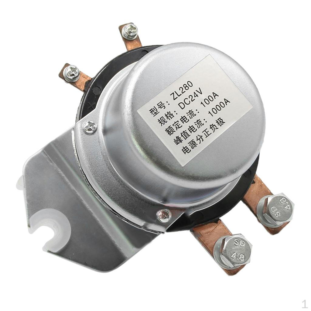 24V Solenoid Relay Battery Isolation Switch Continuous Duty