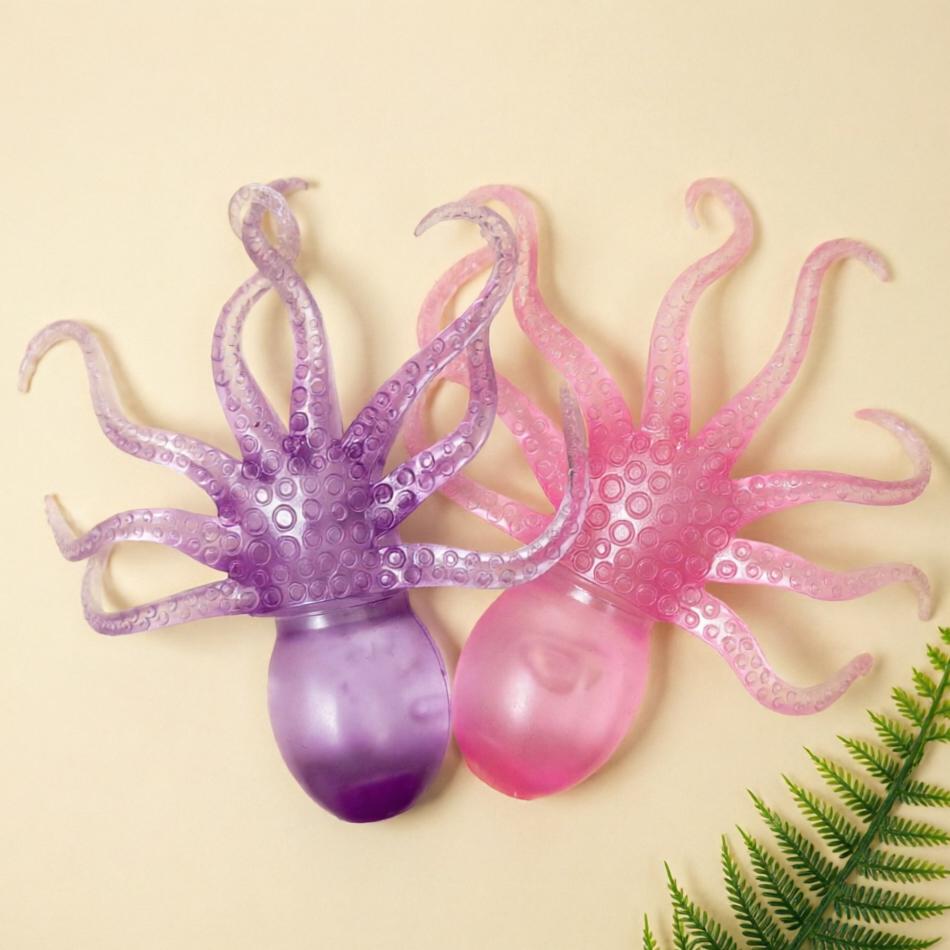 Favorite Toy Squishy Octopus Stress Balls,Squish Toy, Soft Maltose Squeeze Stress Relief Fidget Toy, Sensory Gift For Kids & Adults Sale