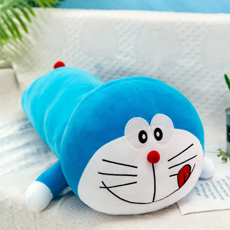 Ultra Soft Doraemon Plush Toy Hug Pillow For Sleeping Stretchy And Comfortable
