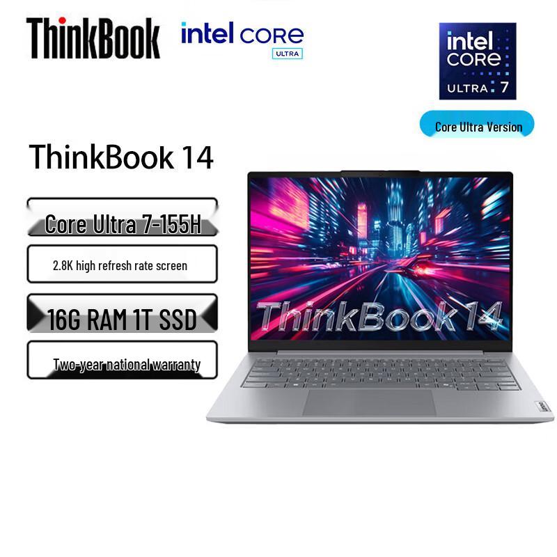 Lenovo ThinkBook 14 High-Performance Business Laptop (CN version) 14-inch 2.8K 120Hz Display