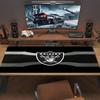Las Vegas Raiders Logo Color Mouse Pad Large Gaming Table Cushion Non-slip Laptop Tablet Big Mousepad XXL Mat Mini PC Playmat With Lock edge