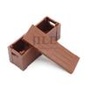10pcs Moc Container Treasure 2x6 Rectangular Wooden Case DIY Building Brick Blocks City Street View Compatible Assembles Toys